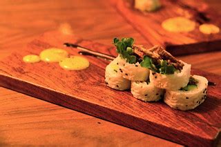 Uchi Sushi | spider soft­shell crab, flying fish roe, englis… | Flickr