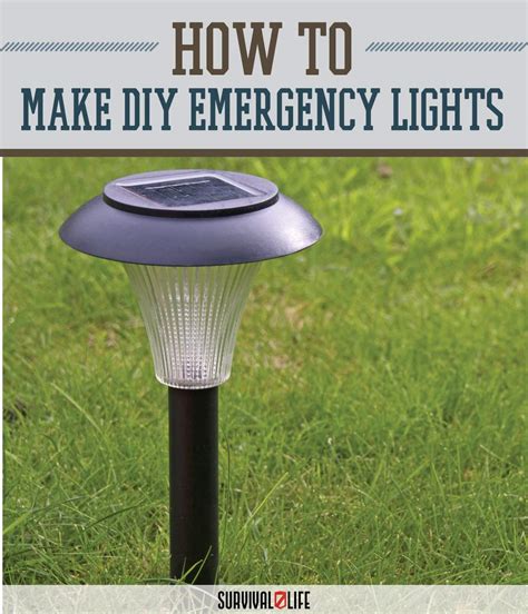 Make Your Own Emergency Lights from Solar Yard Lights | Survival Life