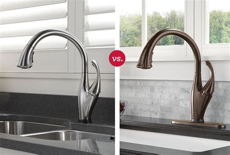 Faucet Finishes: Comparing Bathroom & Kitchen Faucet Finishes | Delta ...