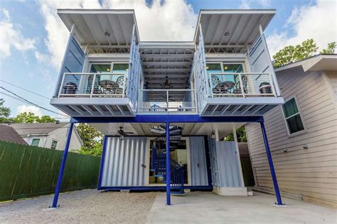 See inside this Houston shipping container home, along with 4 more in Texas you can rent