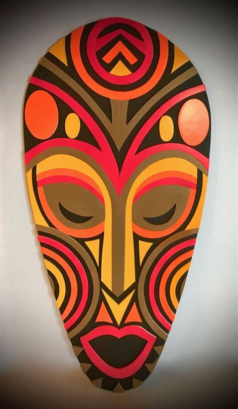 African Mask | African art paintings, African art projects, Africa art ...