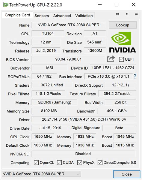 Nvidia GeForce RTX 2080 Super review - Real upgrade, small update or ...