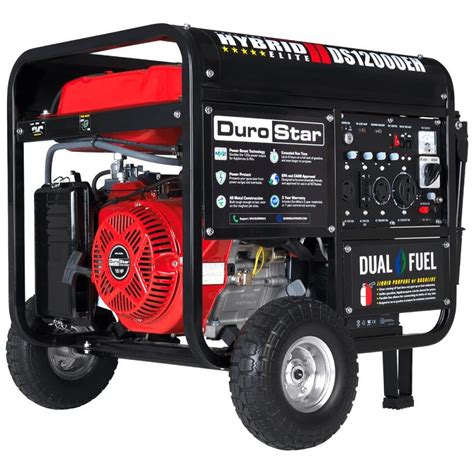 DuroStar 9500-Running-Watt Gasoline/Propane Portable Generator at Lowes.com