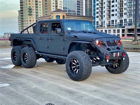 2020 Jeep Gladiator 6x6 "Super Villain" Is a Sinister $140,000 Monster - autoevolution