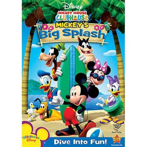 Mickey Mouse Clubhouse: Mickey's Big Splash (DVD) - Walmart.com | Mickey mouse, Disney mickey ...