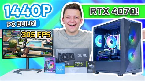 The Best VALUE RTX 4070 Gaming PC Build! 👀 [Full Build Guide w ...