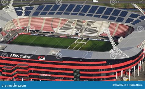 AFAS Football Stadium for AZ Alkmaar Editorial Photo - Image of stadium ...