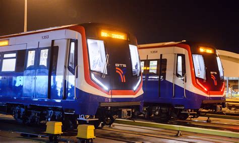 New metro trains now running on Bangkok’s BTS Skytrain System | Press ...