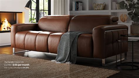 Leather Sofas | Sofology