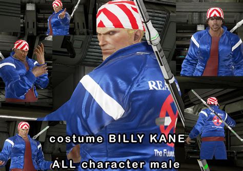 TEKKEN 7 MODS costume BILLY KANE all character by antzo22 on DeviantArt