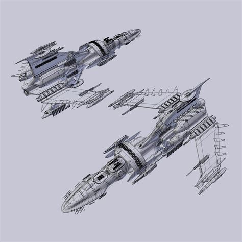 Gun Gunship 3d Model