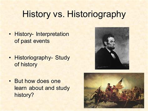 HISTORIOGRAPHY: THE HISTORY OF HISTORY AND WHO GIVES A GOOD RIP