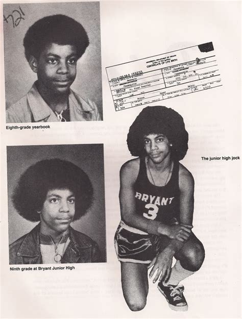 Prince Rogers Nelson Freshman Yearbook Photo at Central High School in Minneapolis ~ Vintage ...