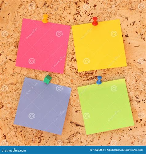 Post it note paper stock photo. Image of colored, notes - 12025152