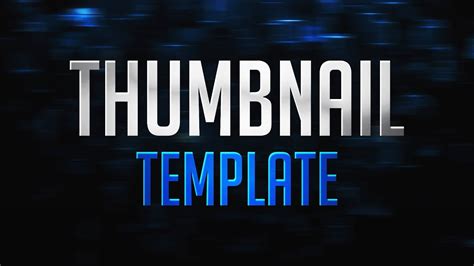 Youtube Thumnail Template