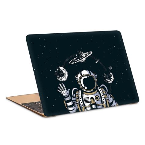 Astronaut In Space Artwork Laptop Skin| Buy High-Quality Posters and Framed Posters Online - All ...