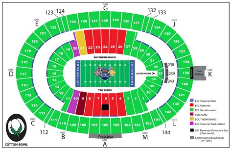 Cotton Bowl Stadium Events Calendar - Noel Terrie