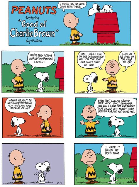 Today's Peanuts Comic | Sunday, February 18, 2018 : r/peanuts