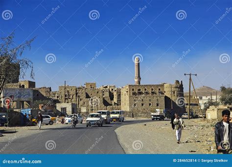 Shibam, Yemen - 02 Jan 2013: Shibam, the Ancient Village in Mountains of Yemen Editorial Stock ...