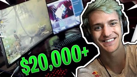 Ninja Shows off His *NEW* Gaming Room and PC Setup! - Fortnite Best and Funny Moments - YouTube