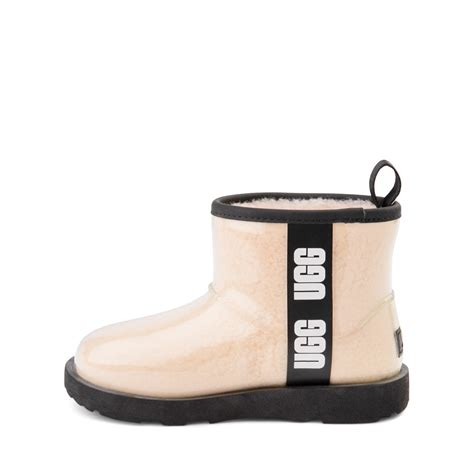 UGG® Classic Clear Mini II Boot - Toddler / Little Kid / Big Kid - Natural / Black | JourneysCanada