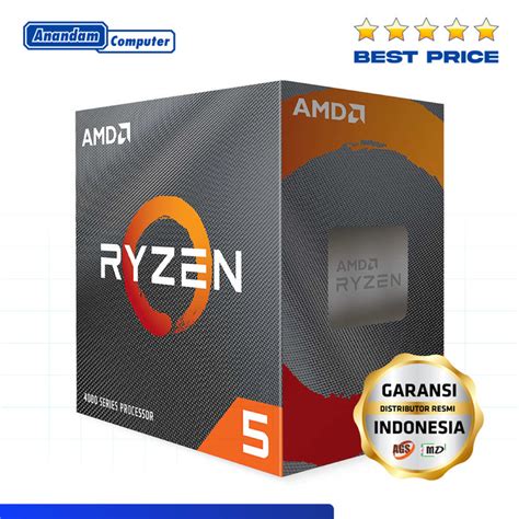 AMD Ryzen 5 4600G Processor BOX – Anandam.id