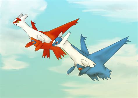 Latios And Latias | Latios and latias, Pokemon, Pokemon latias