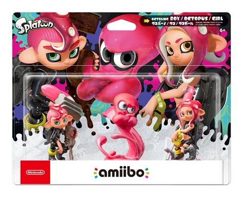 Splatoon 2 Octoling Amiibo 3-Pack Gets a Release Date - IGN