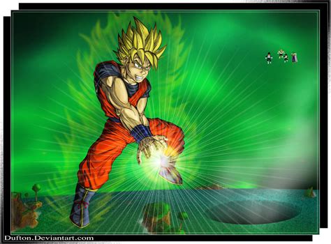 Goku's Super Saiyan Rage by Dufton on DeviantArt