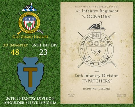 Football vs. 36th Infantry Division | Old Guard History