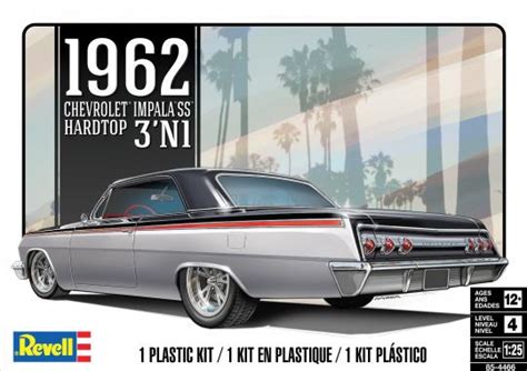 '62 Chevy Impala SS Hardtop 3'N1 Scale: 1/25 RMX854466 - Fundemonium