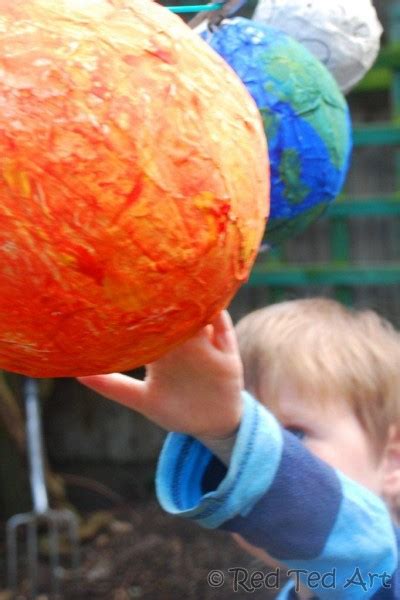 Paper Mache Solar System | Fun Family Crafts