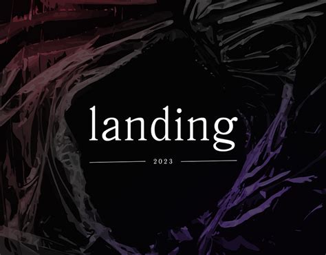 Landing pages // 2023 :: Behance