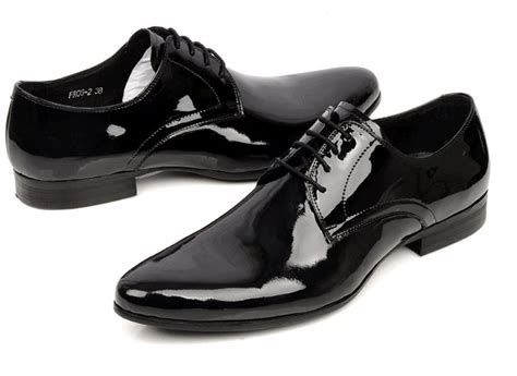 Latest high quality top brand men pointed shoes/shiny dress shoes/black ...