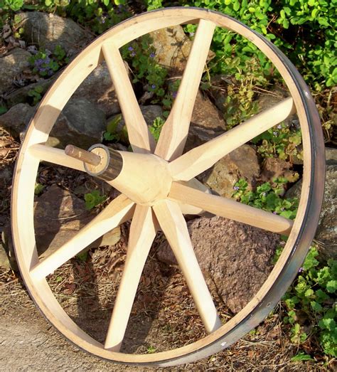 Wooden Wheelbarrow Wheels - Custom Wagon Wheels