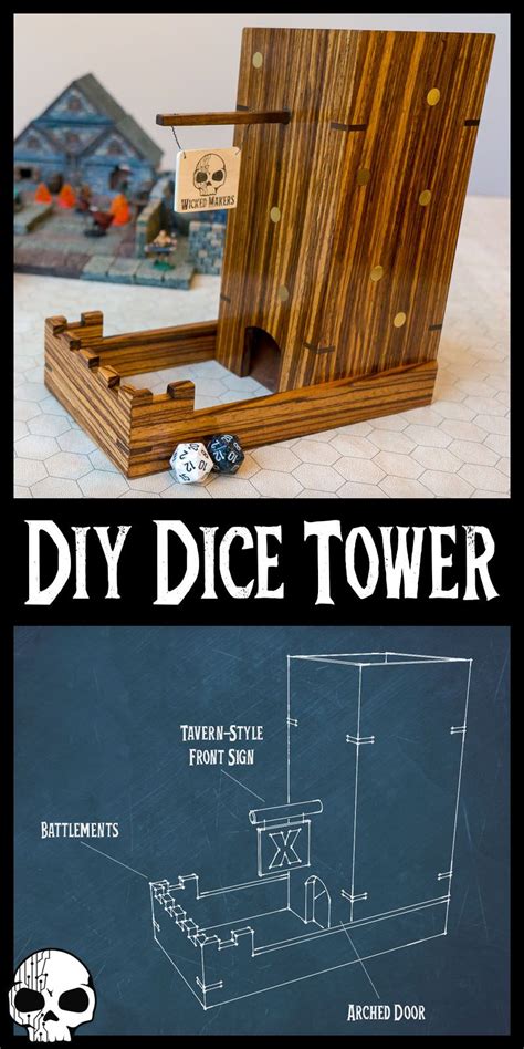 Learn how to make a Dice Tower! Make your DnD games even more EPIC with this DIY Dice Tower ...