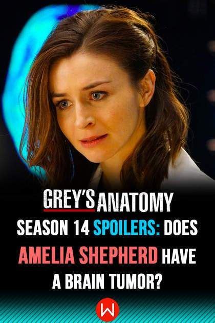 Grey s anatomy season 14 spoilers does amelia shepherd have a brain ...