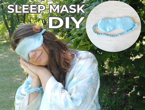 DIY Sleep Mask For Stylish Sleep - Tutorial And Free Pattern ⋆ Hello Sewing