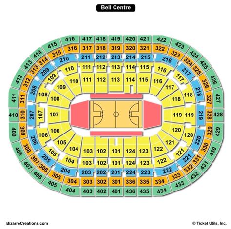 Bell Centre Seating Chart | Seating Charts & Tickets