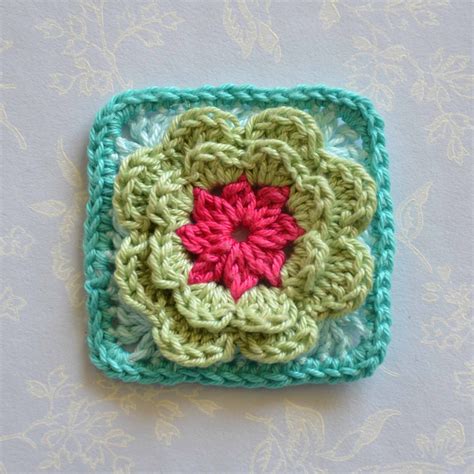 Crochet Pattern Flower Square Pattern Ready for Immediate - Etsy Australia