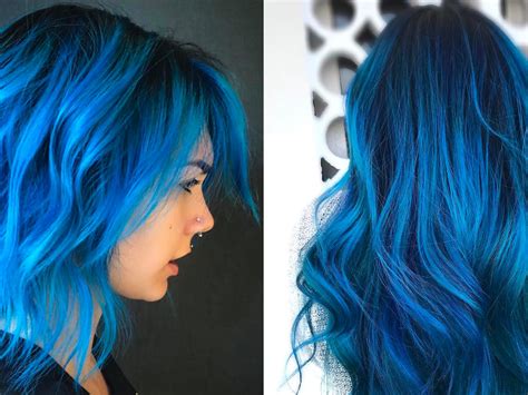 Efectos Especiales Tinte Para El Cabello Monstruo De Pelo Azul