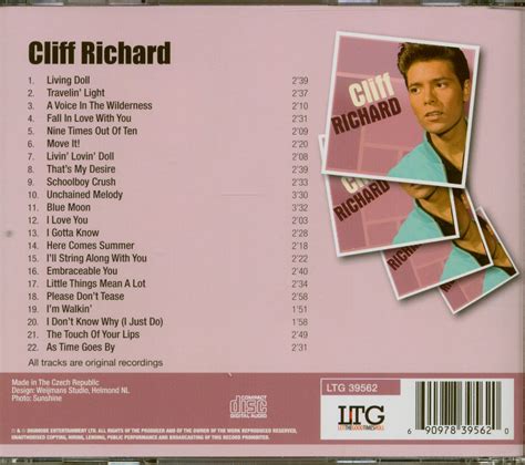 Cliff Richard CD: Living Doll (CD) - Bear Family Records