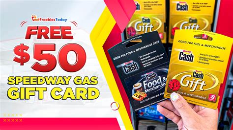 Free $50 Speedway Gas Gift Card | GetFreebiesToday.com