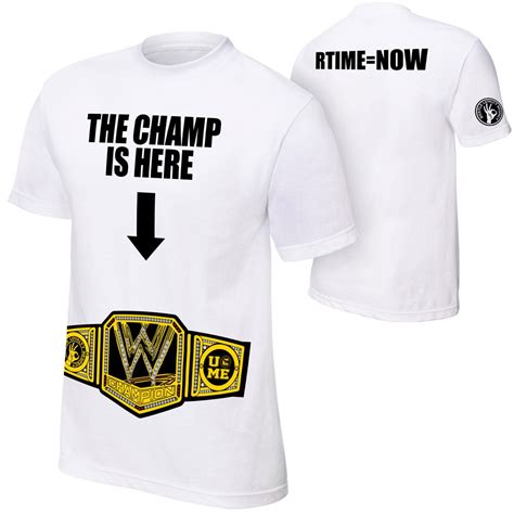 John Cena "The Champ Is Here" 2013 T-Shirt | Pro Wrestling | FANDOM powered by Wikia