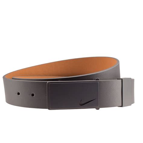 Nike Golf Sleek Modern Tonal Plaque Mens Golf Belt | eBay