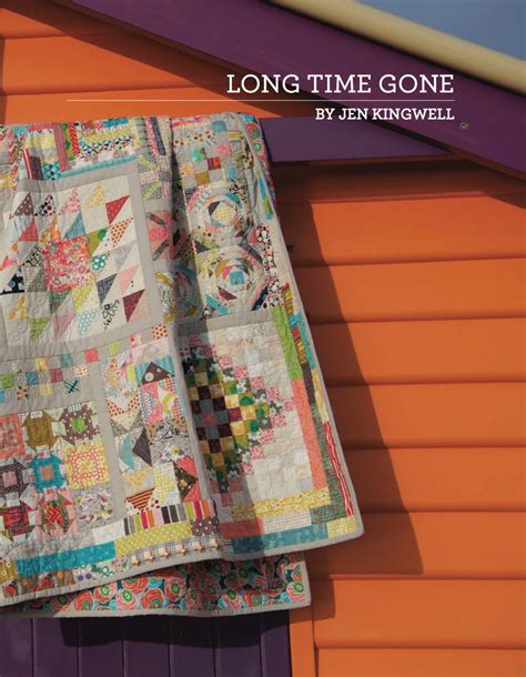 Long Time Gone Booklet Patterns – Quilting Books Patterns and Notions