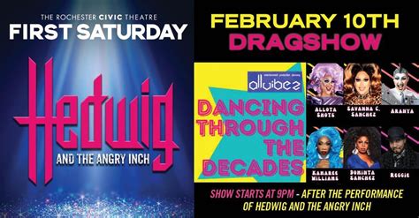 RCT First Saturday: Hedwig & Dancing Through the Decades DRAGSHOW, The ...