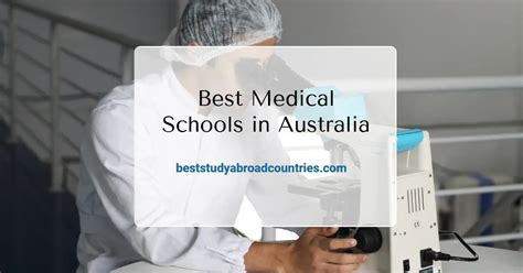 15 Best Medical Schools in Australia With Facts, Don't Miss Out