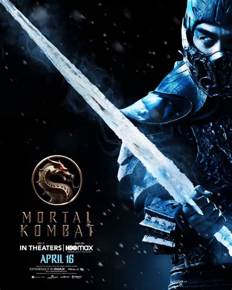 Mortal Kombat character posters showcase the roster of the movie reboot