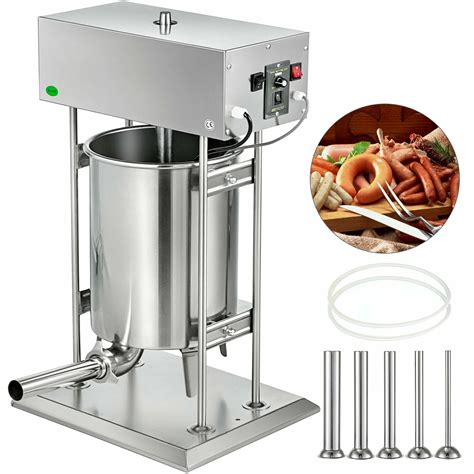 VEVOR Electric Sausage Maker Sausage Stuffer 25L Meat Filler Machine Stainless Steel - Walmart ...